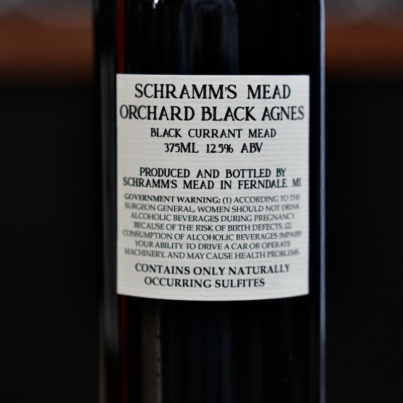 Orchard Black Agnes 375ml Batch 1 THUMBNAIL