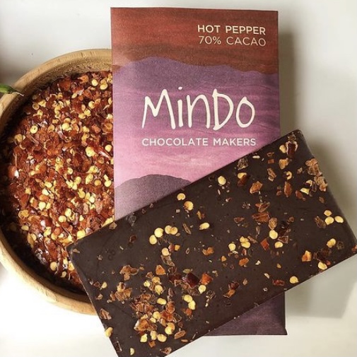 Hot Pepper Rustic Chocolate Bar MAIN